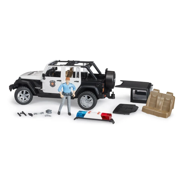 Поліцейський автомобіль Jeep Wrangler Rubicon Bruder (2526)
