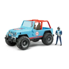 Автомобіль Jeep Cross Country гоночний з гонщиком Blue Bruder (2541)