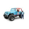 Автомобіль Jeep Cross Country гоночний з гонщиком Blue Bruder (2541)