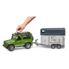 Автомобиль Land Rover Defender с прицепом для лошади Bruder (2592)