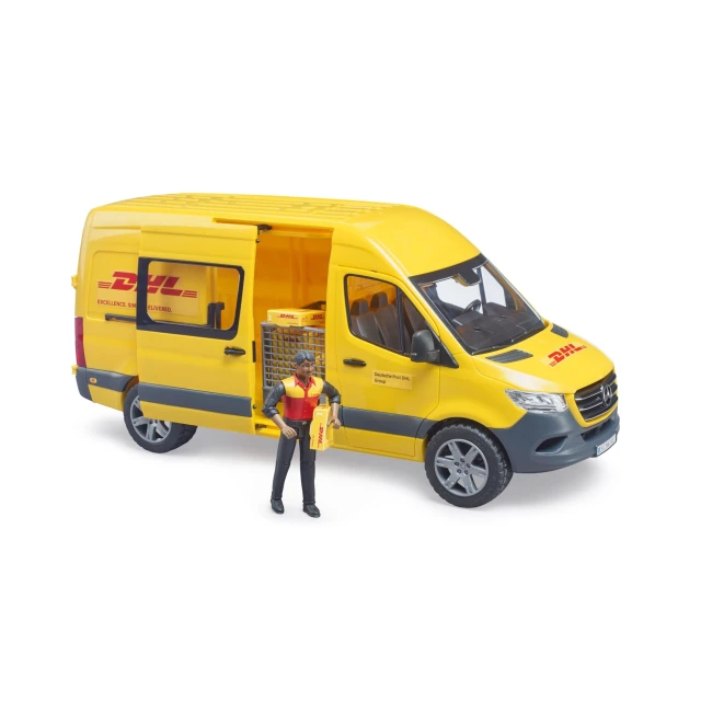 Вантажівка Mercedes-Benz Sprinter DHL з водієм Bruder (2671)