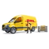 Вантажівка Mercedes-Benz Sprinter DHL з водієм Bruder (2671)