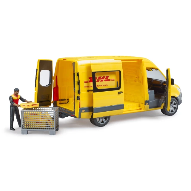 Вантажівка Mercedes-Benz Sprinter DHL з водієм Bruder (2671)
