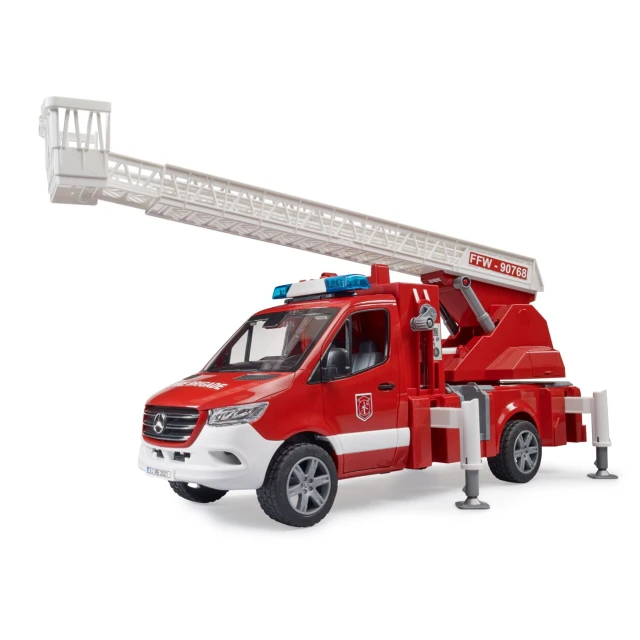 Пожежна машина Mercedes-Benz Sprinter з драбиною та сигналізатором Bruder (2673)