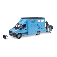Транспортер Mercedes-Benz Sprinter для тварин з фігуркою коня Bruder (2674)