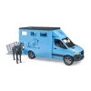 Транспортер Mercedes-Benz Sprinter для животных с фигуркой лошади Bruder (2674)