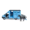 Транспортер Mercedes-Benz Sprinter для животных с фигуркой лошади Bruder (2674)