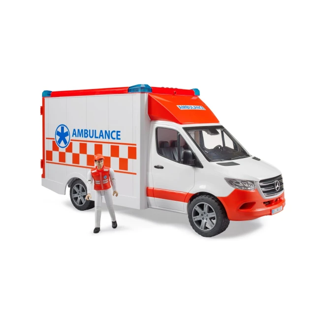 Швидка допомога Mercedes-Benz Sprinter з водієм Bruder (2676)