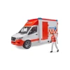 Швидка допомога Mercedes-Benz Sprinter з водієм Bruder (2676)
