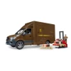 Вантажівка Mercedes-Benz Sprinter UPS з водієм та аксесуарами Bruder (2678)