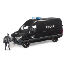 Поліцейський автомобіль Mercedes-Benz Sprinter з поліцейським Bruder (2685)