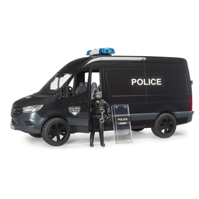 Полицейский автомобиль Mercedes-Benz Sprinter с полицейским Bruder (2685)