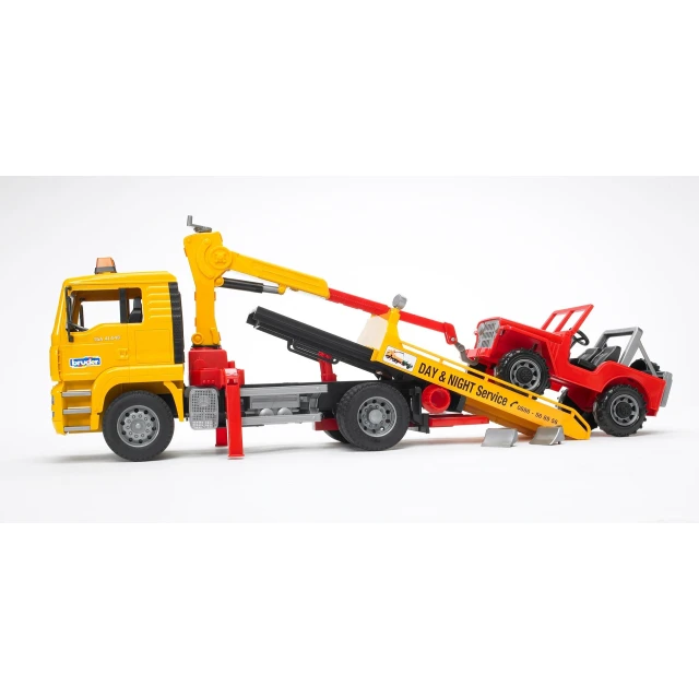 Евакуатор MAN TGA з Jeep Bruder (2750)