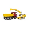 Грузовик MAN TGA с экскаватором Liebherr Bruder (2751)
