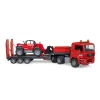 Грузовик MAN TGA с прицепом и погрузчиком Manitou MT633 Bruder (2774)