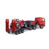 Грузовик MAN TGA с прицепом и погрузчиком Manitou MT633 Bruder (2774)