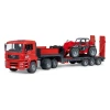 Грузовик MAN TGA с прицепом и погрузчиком Manitou MT633 Bruder (2774)