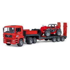Вантажівка MAN TGA з причепом і навантажувачем Manitou MT633 Bruder (2774)