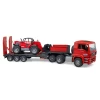 Грузовик MAN TGA с прицепом и погрузчиком Manitou MT633 Bruder (2774)
