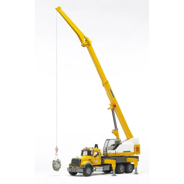 Вантажівка MACK Granite з краном Liebherr Bruder (2818)