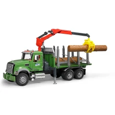 Вантажівка MACK Granite лісовоз з 3 колодами Bruder (2824)