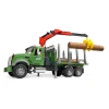 Вантажівка MACK Granite лісовоз з 3 колодами Bruder (2824)