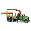 Вантажівка MACK Granite лісовоз з 3 колодами Bruder (2824)