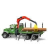Вантажівка MACK Granite лісовоз з 3 колодами Bruder (2824)