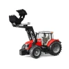 Трактор Massey Ferguson 7624 с фронтальным погрузчиком Bruder (3047)