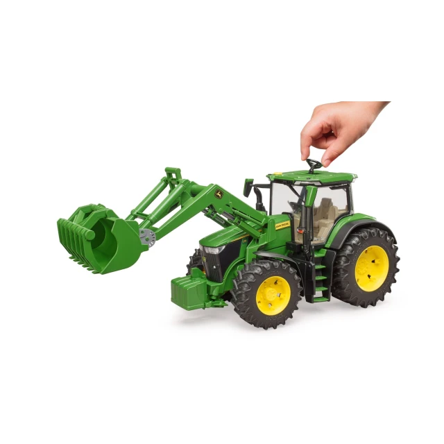 Трактор John Deere 7R 350 с фронтальным погрузчиком Bruder (3151)