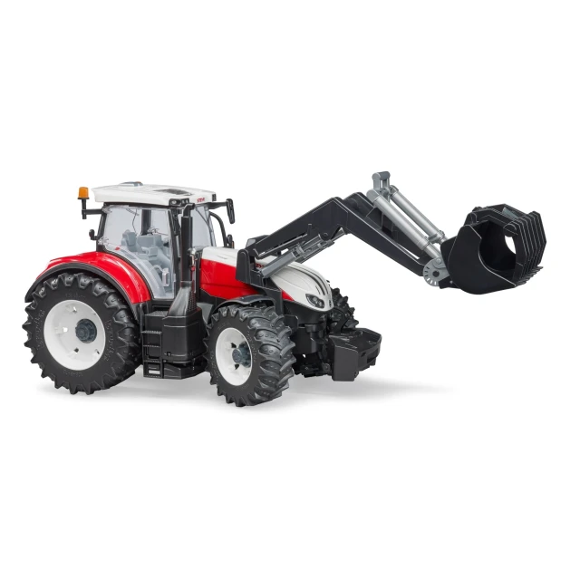 Трактор Steyr 6300 Terrus CVT з фронтальним навантажувачем Bruder (3181)