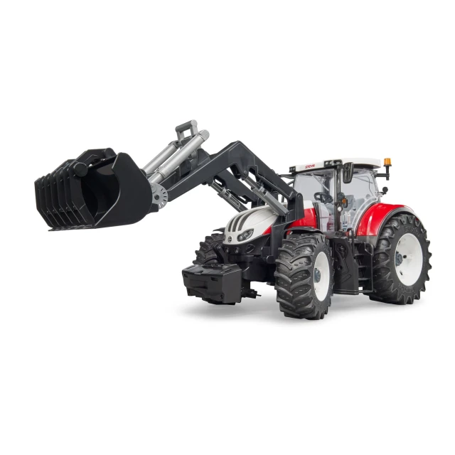 Трактор Steyr 6300 Terrus CVT з фронтальним навантажувачем Bruder (3181)