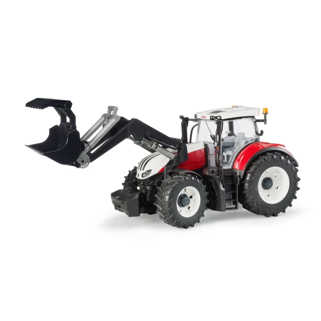 Трактор Steyr 6300 Terrus CVT з фронтальним навантажувачем Bruder (3181)