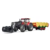 Трактор CASE IH Optum 300 CVX з фронтальним навантажувачем та причепом для тюків Bruder (3198)