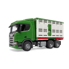 Транспортер для тварин Scania Super 560R з фігуркою корови Bruder (3548)