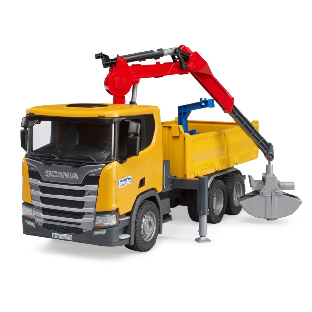 Вантажівка Scania з стрілою Bruder (3551)
