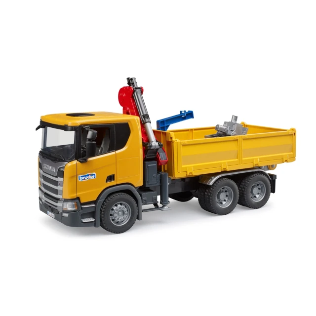Вантажівка Scania з стрілою Bruder (3551)