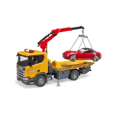 Евакуатор Scania Super 560R з автомобілем Bruder (3552)
