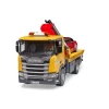 Эвакуатор Scania Super 560R с автомобилем Bruder (3552)