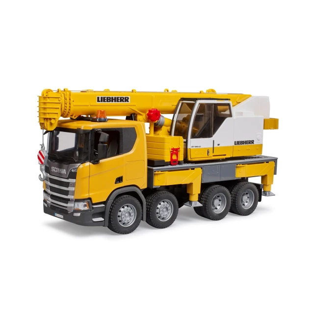 Вантажівка Scania з краном Liebherr Bruder (3571)