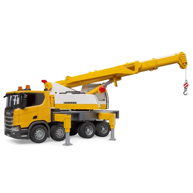 Вантажівка Scania з краном Liebherr Bruder (3571)