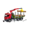 Вантажівка Mercedes-Benz Arocs з контейнером для деревини + 3 колоди Bruder (3669)