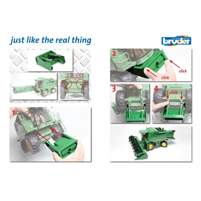 Передний подаватель для комбайна John Deere T670i Bruder (42168)