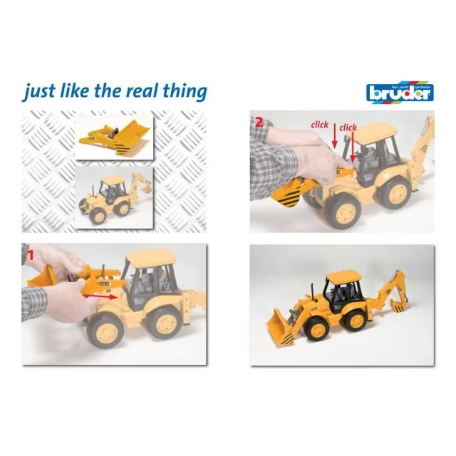 Передний ковш для JCB 4CX Bruder (42444)