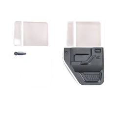 Задня кришка для поліцейського Jeep Wrangler Rubicon Bruder (42508)