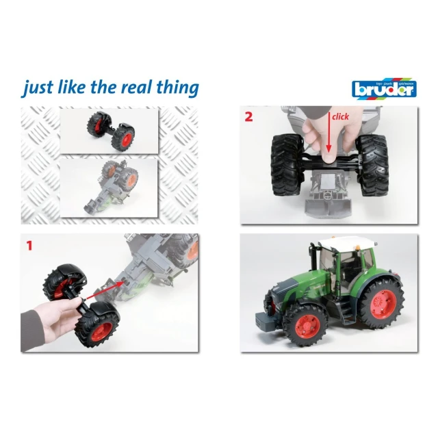 Передня вісь для Fendt 936 Vario Bruder (43046)