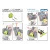 Крепление жатки для комбайна Claas Jaguar 980 Bruder (44144)