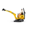 Мікроекскаватор JCB 8010 CTS з фігуркою Bruder (62002)