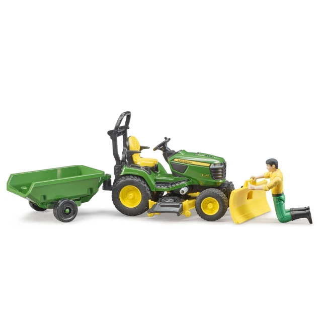 Садовий трактор John Deere X949 з фігуркою Bruder (62104)