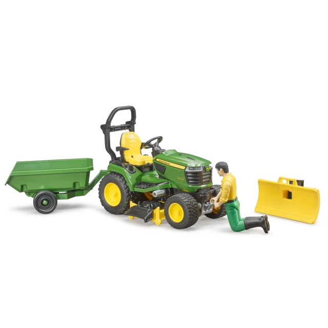 Садовий трактор John Deere X949 з фігуркою Bruder (62104)